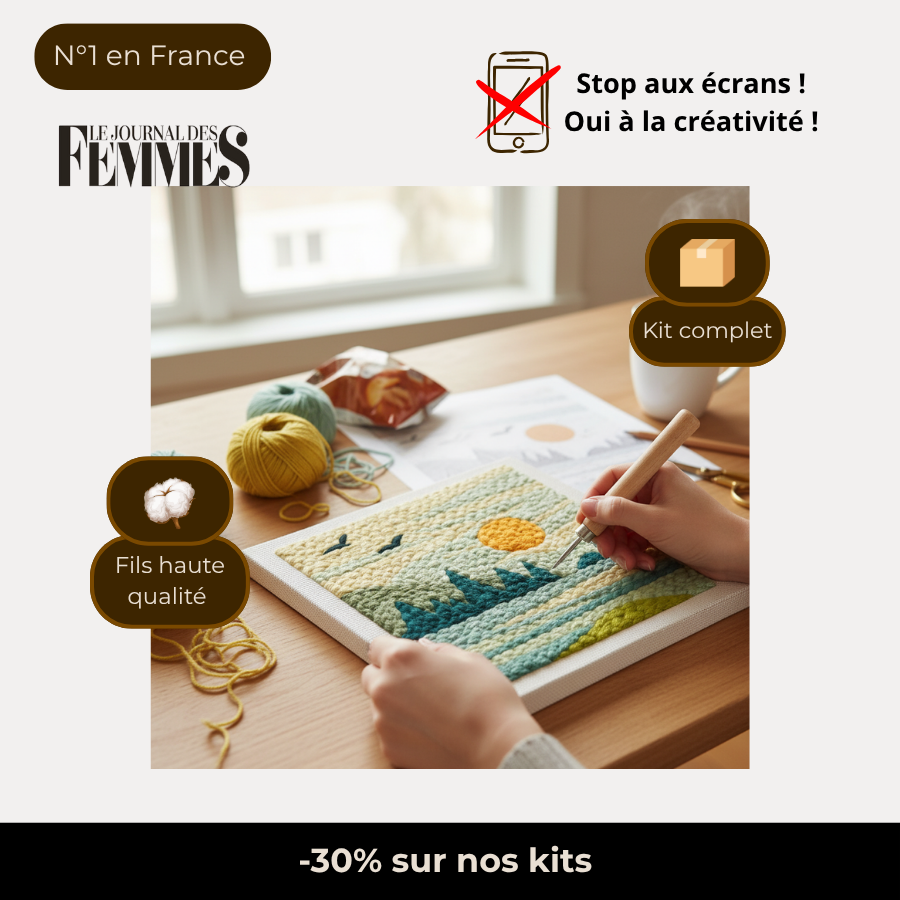 Kit complet punch needle