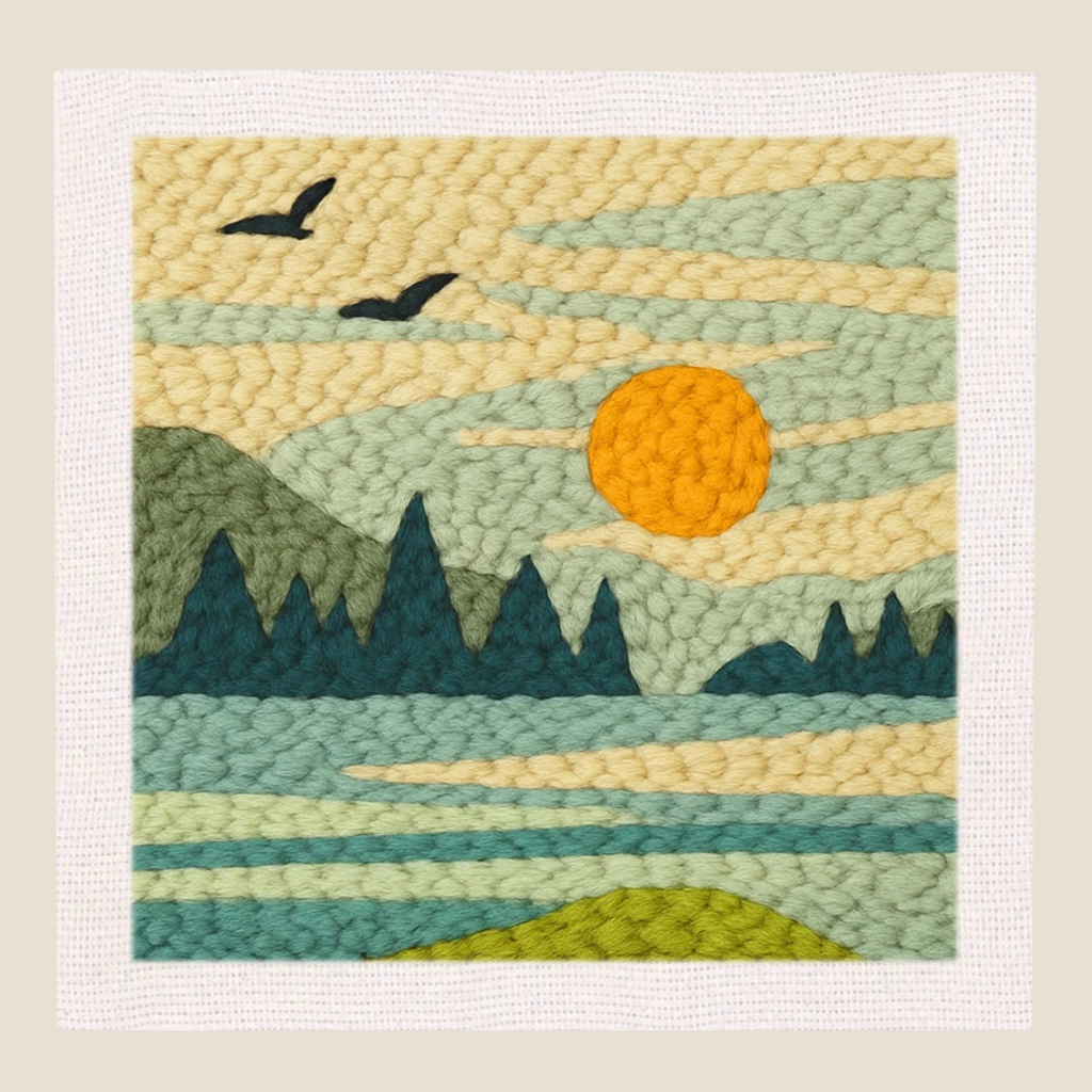 Kit complet punch needle