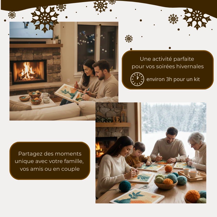 Kit complet punch needle